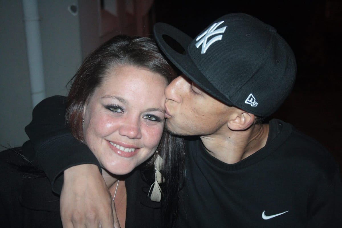 Ashley and Relene in 2013, the year they started dating